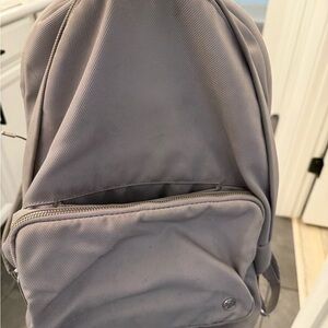 Purple / grey Lululemon Backpack